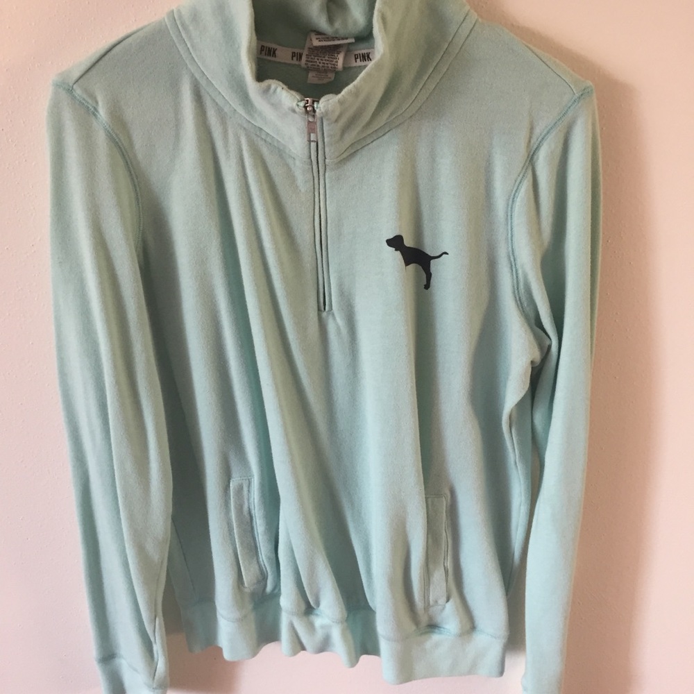 PINK half zip up